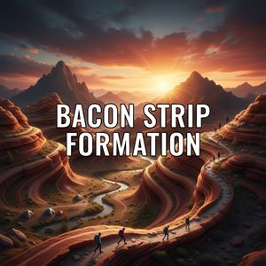 Đá hình thịt xông khói (Bacon Strip Formation) là gì?