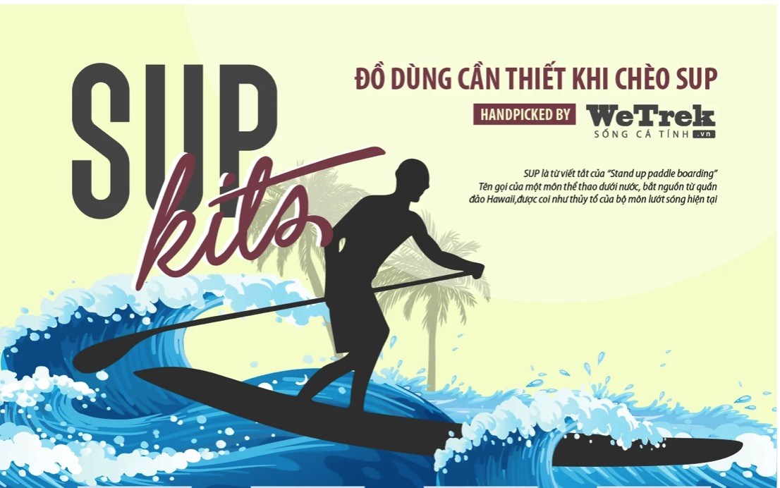 SUP Kit Là Gì? 9 Đồ Dùng Cần Thiết Khi Chèo SUP - Checklist Chuẩn 2026