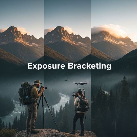 Chụp bù sáng nhiều mức (Exposure Bracketing) là gì?