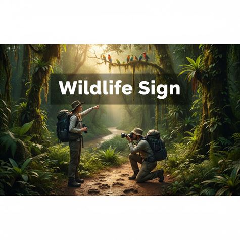 Dấu hiệu sinh vật hoang (Wildlife Sign) là gì?