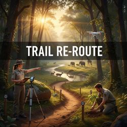 Đổi hướng đường mòn (Trail Re-Route) là gì?