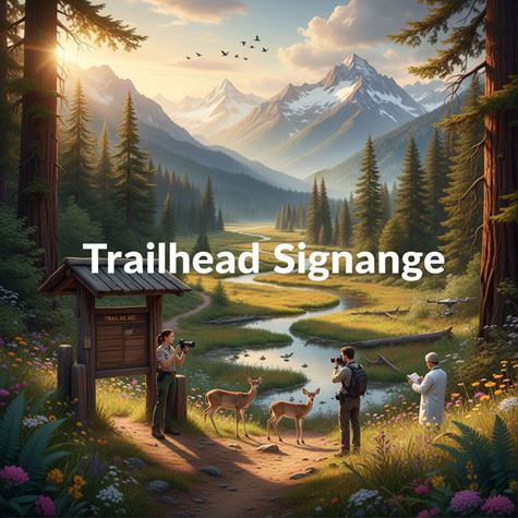 Biển chỉ dẫn đầu đường (Trailhead Signage) là gì?