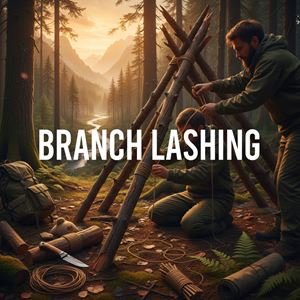 Buộc dây vào cành (Branch Lashing) là gì?