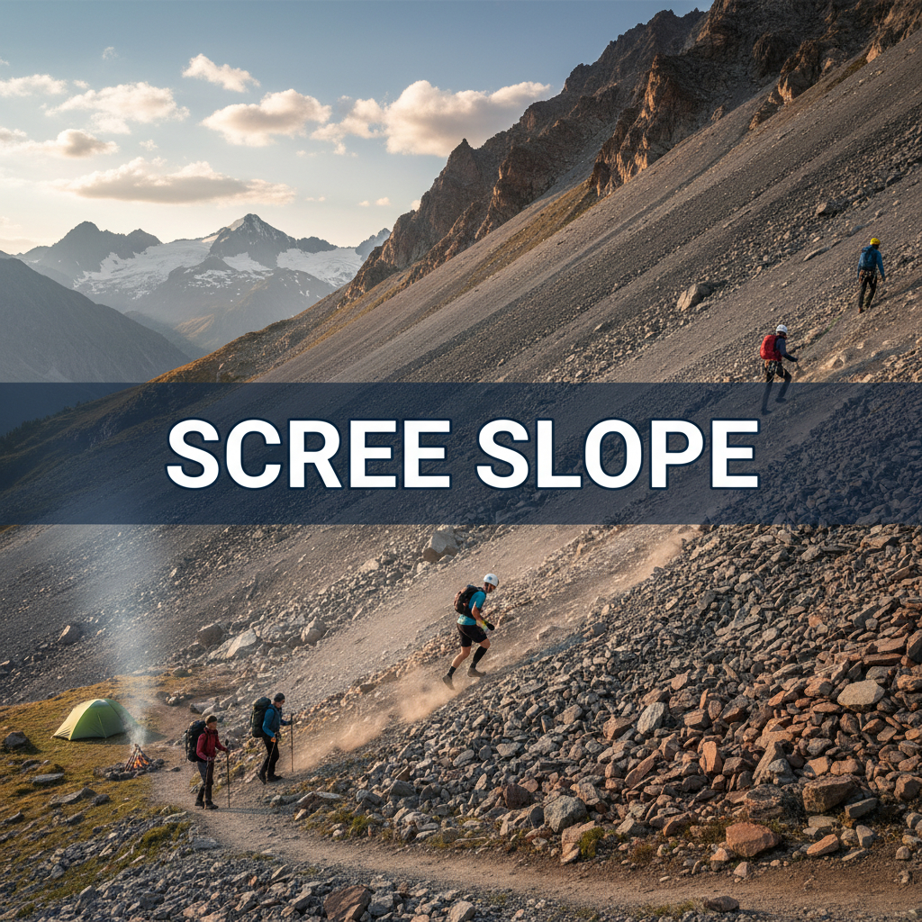 Dốc đá vụn (Scree Slope) là gì?