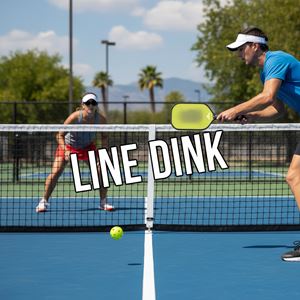 Dink dọc vạch (Line Dink) là gì?