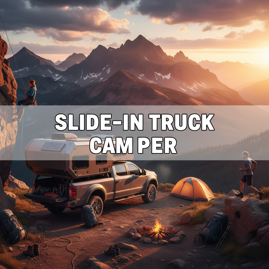 Nhà gắn thùng bán tải (Slide-In Truck Camper) là gì?