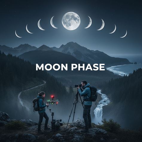 Pha mặt trăng (Moon Phase) là gì?