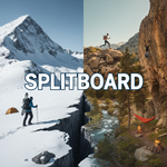 Ván trượt tuyết tách đôi là gì?