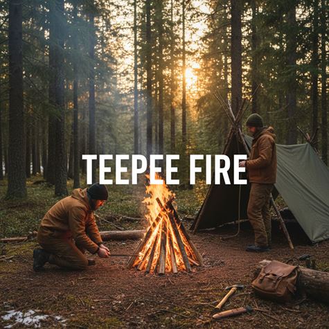 Lửa hình lều Teepee (Teepee Fire) là gì?