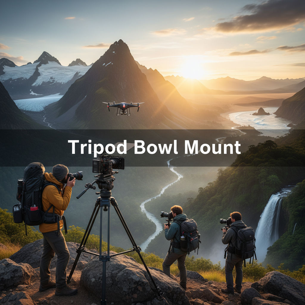 Đầu chén tripod (Tripod Bowl Mount) là gì?