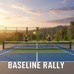 Đánh cuối sân (Baseline Rally) là gì?