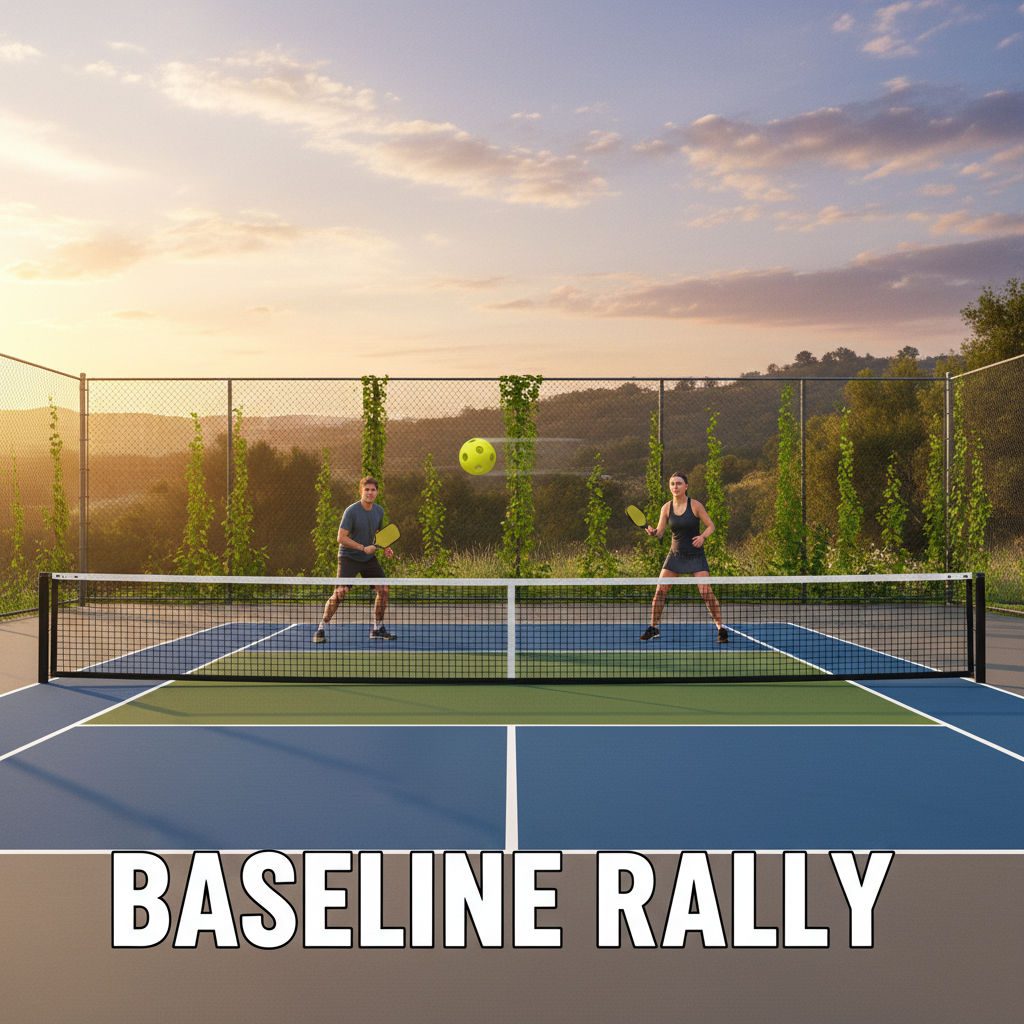 Đánh cuối sân (Baseline Rally) là gì?