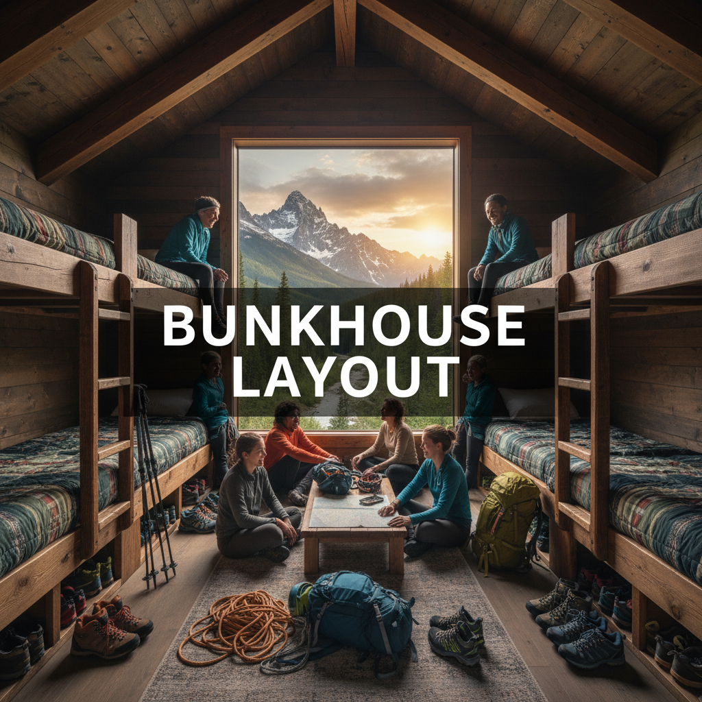 Bố trí giường tầng (Bunkhouse Layout) là gì?