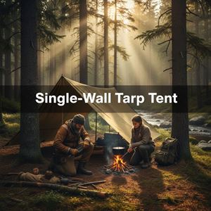 Lều tarp một lớp (Single-Wall Tarp Tent) là gì?