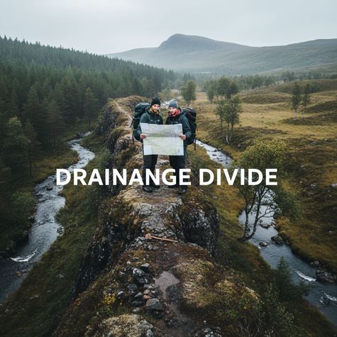 Ranh chia nước (Drainage Divide) là gì?