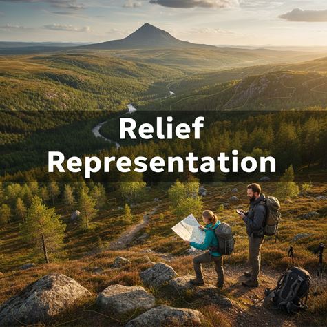 Biểu diễn địa hình (Relief Representation) là gì?