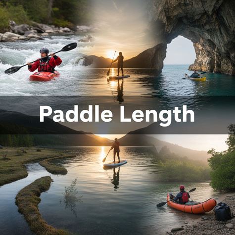 Chiều dài mái chèo SUP (Paddle Length) là gì?