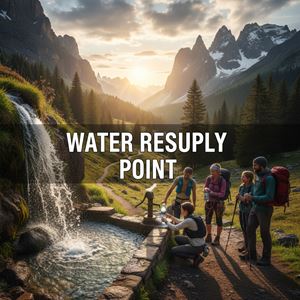 Điểm bổ sung nước (Water Resupply Point) là gì?