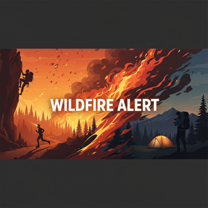 Cảnh báo cháy rừng là gì?