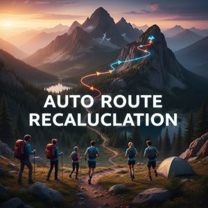 Tự tính lại lộ trình (Auto Route Recalculation) là gì?