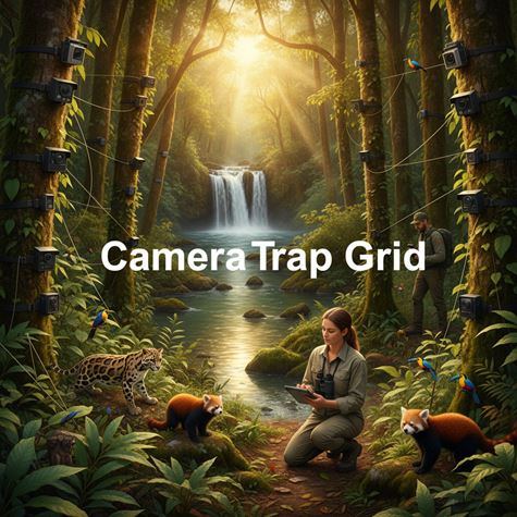 Lưới bẫy ảnh (Camera Trap Grid) là gì?