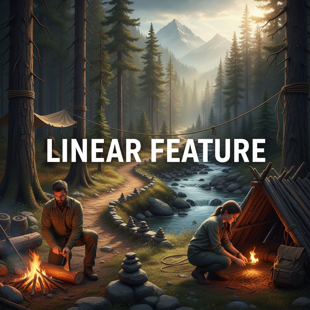 Đường tuyến tự nhiên (Linear Feature) là gì?