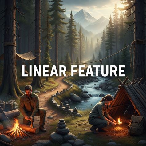 Đường tuyến tự nhiên (Linear Feature) là gì?