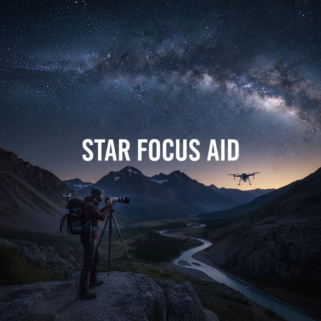 Công cụ lấy nét sao (Star Focus Aid) là gì?