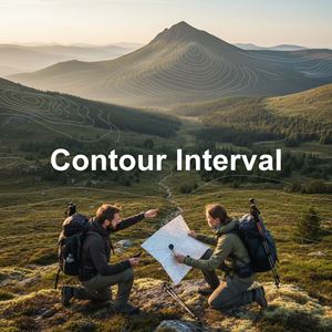Khoảng cách đường đồng mức (Contour Interval) là gì?