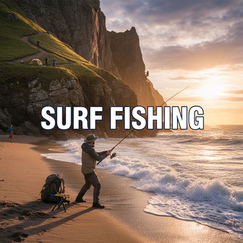 Câu bờ biển (Surf Fishing) là gì?