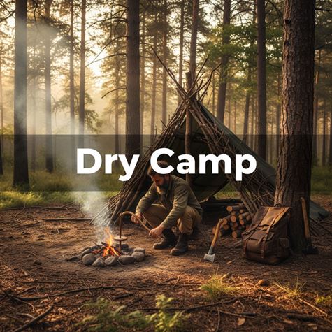 Điểm cắm trại không nước (Dry Camp) là gì?