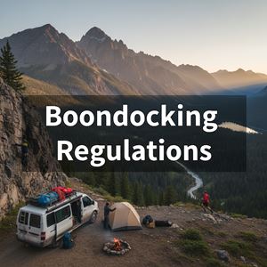 Quy định cắm trại tự do (Boondocking Regulations) là gì?