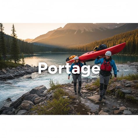 Vác bộ qua quãng đường bộ (Portage) là gì?