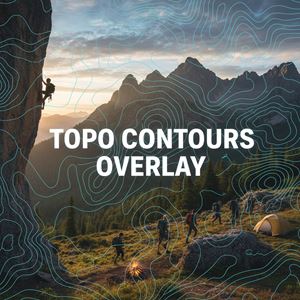 Lớp đường đồng mức topo (Topo Contours Overlay) là gì?