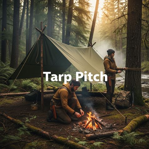 Dựng bạt (Tarp Pitch) là gì?