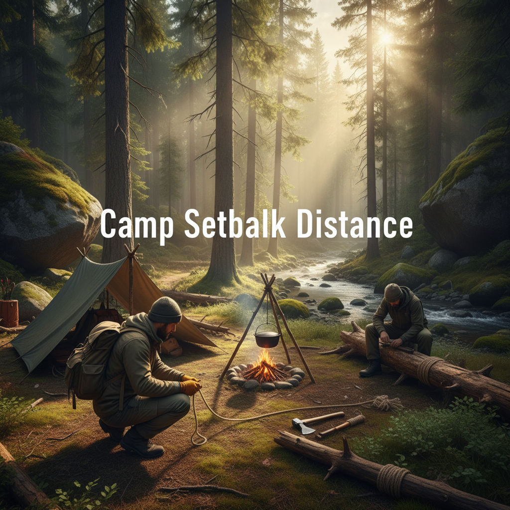 Khoảng lùi khu cắm trại (Camp Setback Distance) là gì?