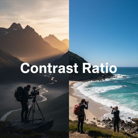 Tỷ lệ tương phản (Contrast Ratio) là gì?