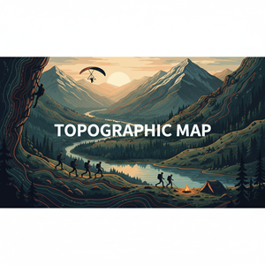 Bản đồ địa hình là gì?