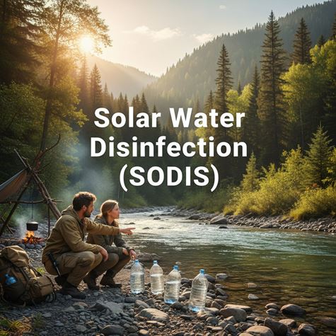 Khử trùng bằng ánh nắng (Solar Water Disinfection (SODIS)) là gì?