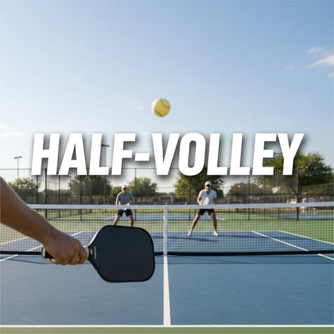 Bắt bóng nửa nảy (Half-Volley) là gì?