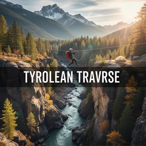 Vượt ngang dây treo (Tyrolean Traverse) là gì?