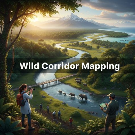 Lập bản đồ hành lang hoang dã (Wild Corridor Mapping) là gì?