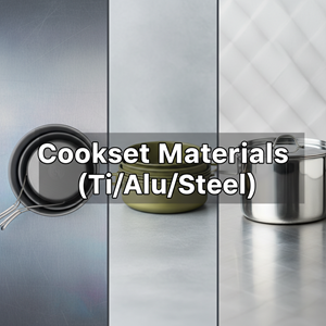 Bộ nồi Titan/Nhôm/Thép là gì?