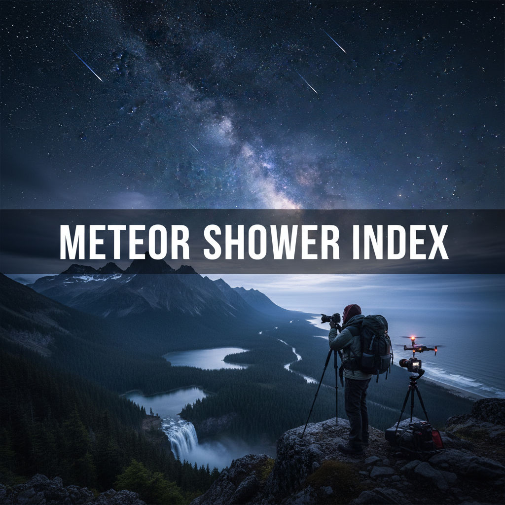 Chỉ số mưa sao băng (Meteor Shower Index) là gì?