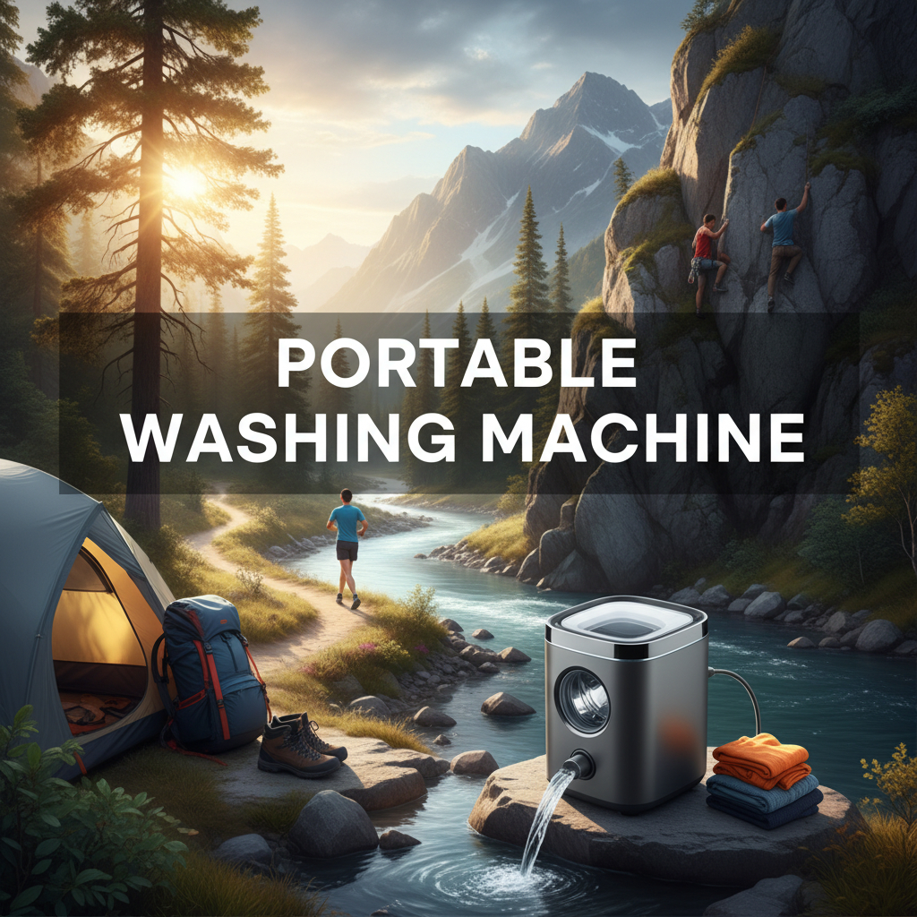 Máy giặt mini (Portable Washing Machine) là gì?