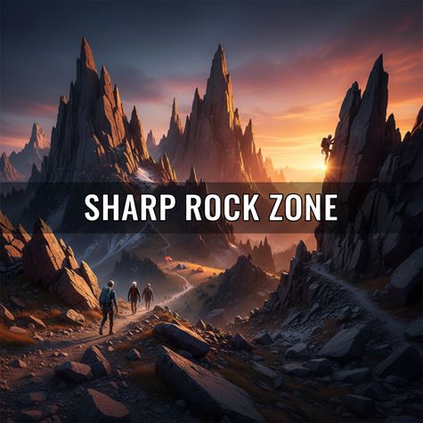 Khu đá sắc nhọn (Sharp Rock Zone) là gì?