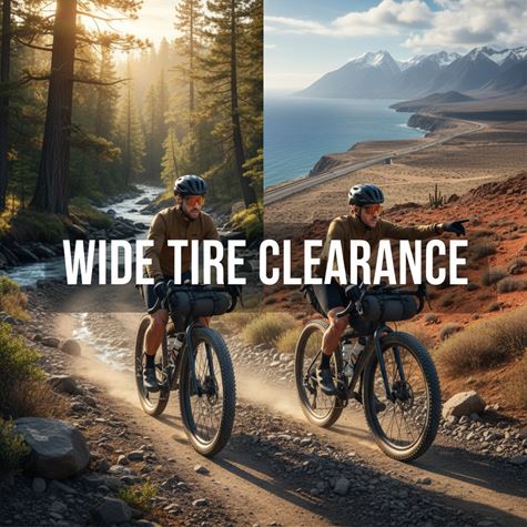 Khoảng trống lốp lớn (Wide Tire Clearance) là gì?