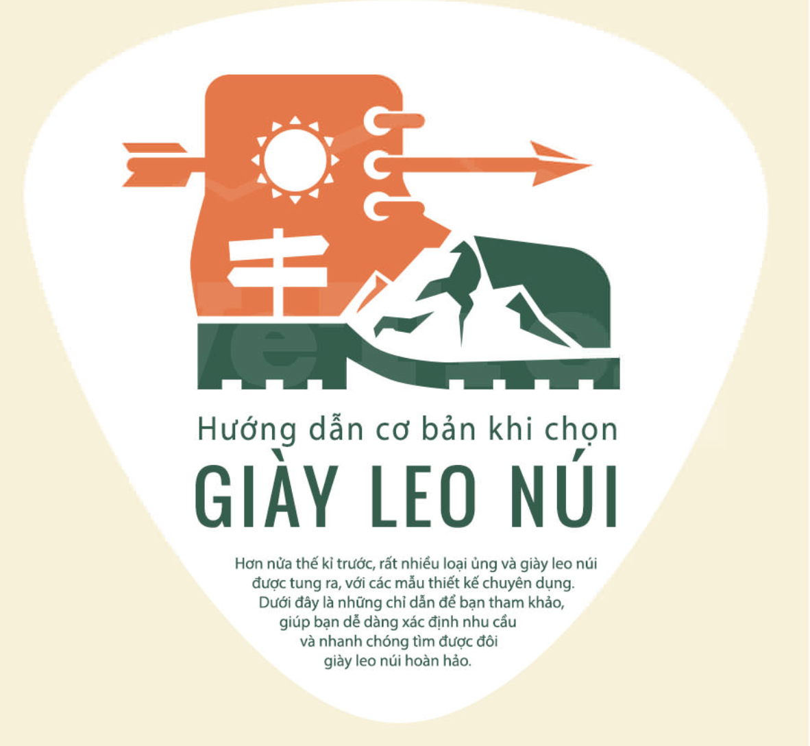 [Infographic] Hướng dẫn cơ bản khi chọn giày leo núi