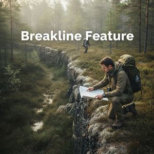 Đường gãy địa hình (Breakline Feature) là gì?