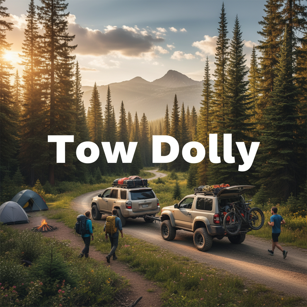 Xe rùa kéo ô tô (Tow Dolly) là gì?